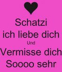 Schatzi ich liebe dich Und Vermisse dich Soooo sehr Poster A